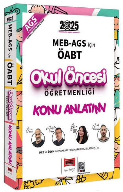 2025 MEB AGS İçin ÖABT Okul Öncesi Öğretmenliği Konu Anlatımı Yargı Yayınları