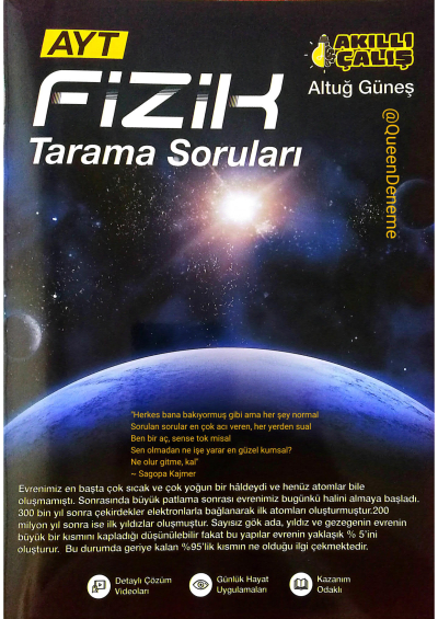 Altuğ Güneş AYT Fizik Deneme ANKA Fotokopi