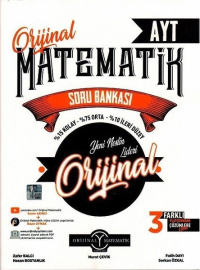 AYT MATEMATİK SORU BANKASI ANKA Fotokopi