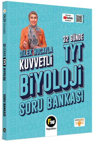 Dilek Hocayla 32 Günde TYT Biyoloji Soru Bankası ANKA Fotokopi