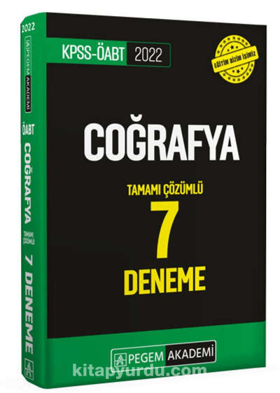 COĞRAFYA TAMAMI ÇÖZÜMLÜ 7 DENEME