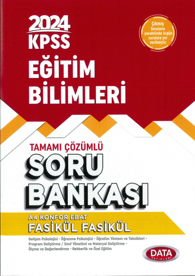 EĞİTİM BİLİMLERİ TAMAMI ÇÖZÜMLÜ SORU BANKASI TÜM DERSLER ANKA Fotokopi