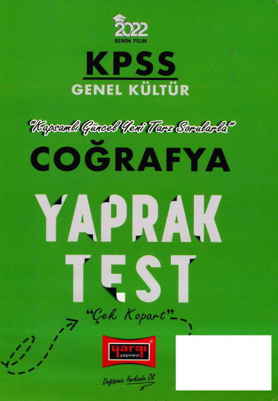 COĞRAFYA YAPRAK TEST