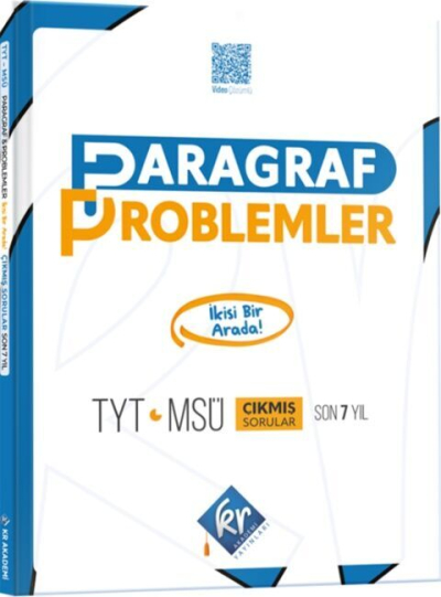 TYT-MSÜ Paragraf Problemler Son 7 Yıl Çıkmış Sorular KR Akademi Yayınları