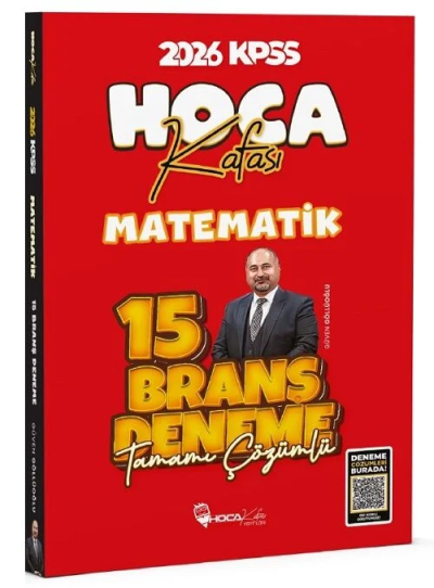 2026 KPSS Matematik 15 Deneme Çözümlü Hoca Kafası Yayınları ANKA Fotokopi