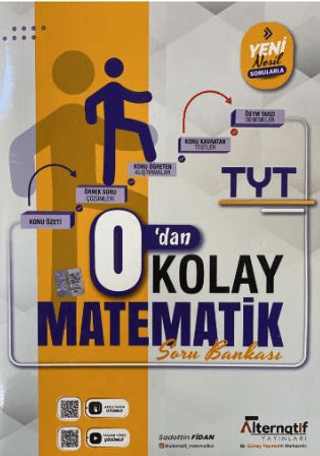 TYT 0'dan Kolay Matematik Soru Bankası Alternatif Yayıncılık