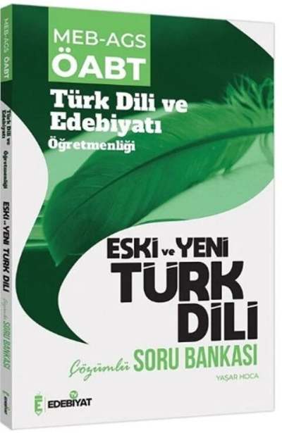 ÖABT Türk Dili Edebiyatı Eski ve Yeni Türk Dili Soru Bankası Edebiyat TV Yayınları ANKA Fotokopi