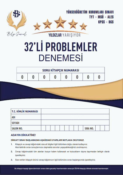 PROBLEMLER DENEMESİ 32*12 ANKA Fotokopi