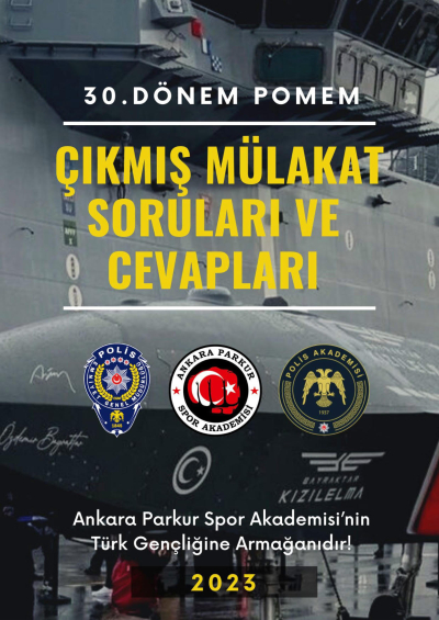 30. Dönem POMEM Çıkmış Mülakat Soruları ve Cevapları ANKA Fotokopi