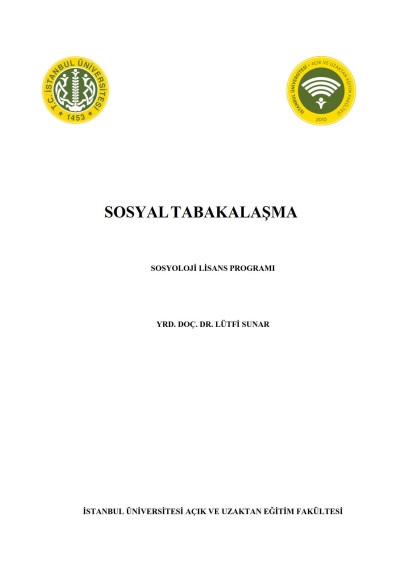 Sosyal Tabakalaşma ANKA Fotokopi