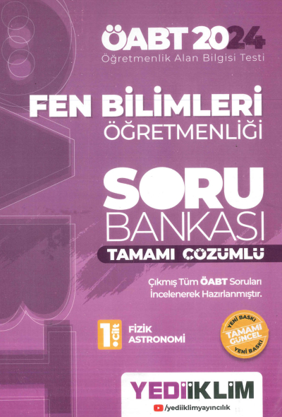 FEN BİLİMLERİ ÖĞRETMENLİĞİ SORU BANKASI TAMAMI ÇÖZÜMLÜ ANKA Fotokopi