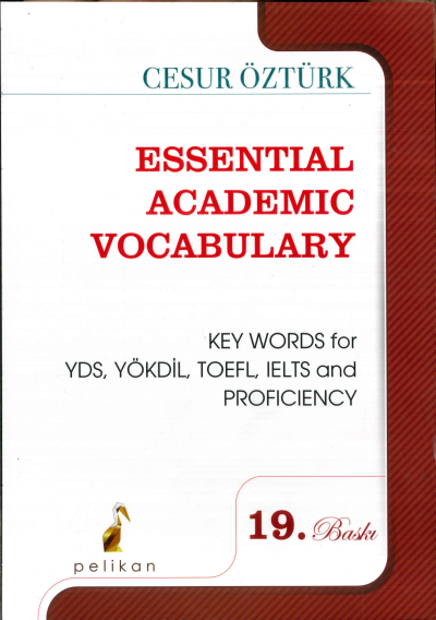 Essential Academic Vocabulary Cesur Öztürk ANKA Fotokopi