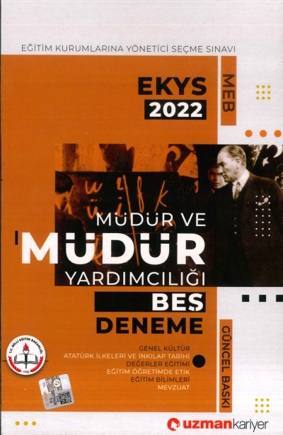 MÜDÜR VE MÜDÜR YARDIMCILIĞI 5 DENEME ANKA Fotokopi