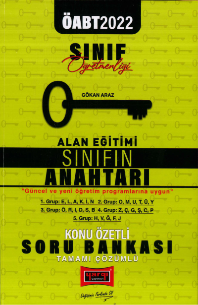 ALAN EĞİTİMİ SINIFIN ANAHTARI KONU ÖZETLİ SORU BANKASI ANKA Fotokopi