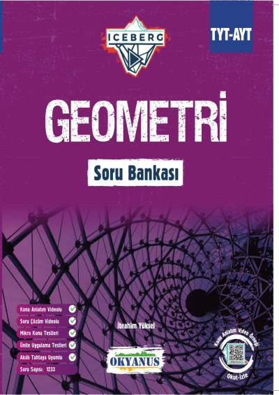 TYT AYT Iceberg Geometri Soru Bankası Okyanus Yayınları ANKA Fotokopi
