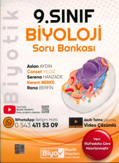 9. Sınıf Biyoloji Soru Bankası Biyotik Yayınları ANKA Fotokopi