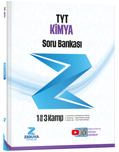 Meschemy Kimya TYT Kimya 1 Kitap 3 Kamp Soru Bankası Zeduva Yayınları ANKA Fotokopi