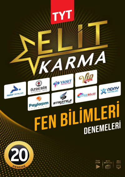 TYT Fen Bilimleri Elit Karma 20 Deneme Video Çözümlü Paraf Yayınları ANKA Fotokopi