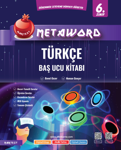 6. Sınıf Metaword Türkçe Nartest Yayınları