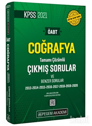 COĞRAFYA TAMAMI ÇÖZÜMLÜ ÇIKMIŞ SORULAR VE BENZER SORULAR (2013-2021) ANKA Fotokopi