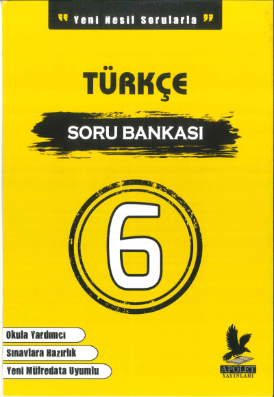 6.SINIF TÜRKÇE SORU BANKASI Apolet Yayınları ANKA Fotokopi