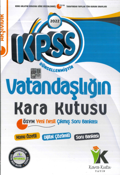 VATANDAŞLIĞIN KARA KUTUSU KONU ÖZETLİ ÇIKMIŞ SORULAR ANKA Fotokopi