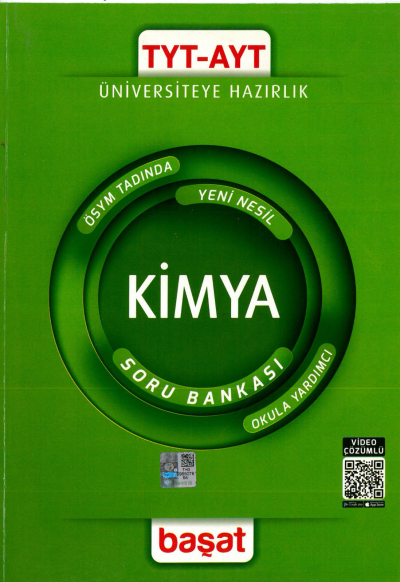 TYT AYT Kimya Soru Bankası Başat Yayınları ANKA Fotokopi
