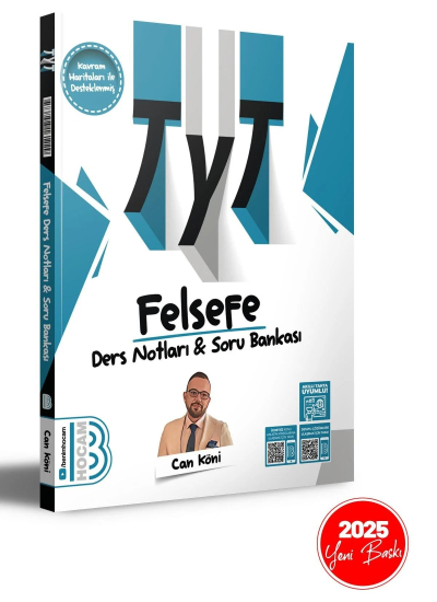 2025 TYT Felsefe Ders Notları ve Soru Bankası Benim Hocam Yayınları ANKA Fotokopi