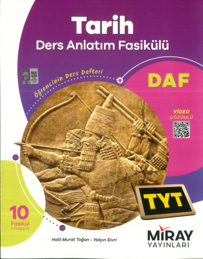 TYT Tarih Ders Anlatım Fasikülleri Miray Yayınları ANKA Fotokopi