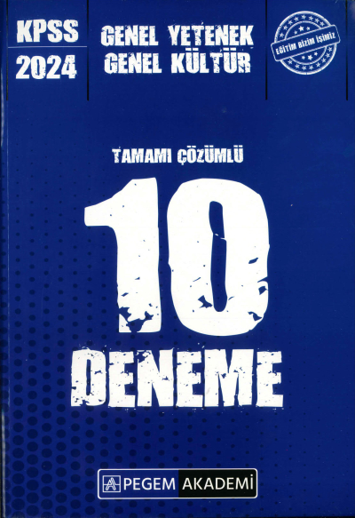 GY-GK TAMAMI ÇÖZÜMLÜ 10 DENEME ANKA Fotokopi