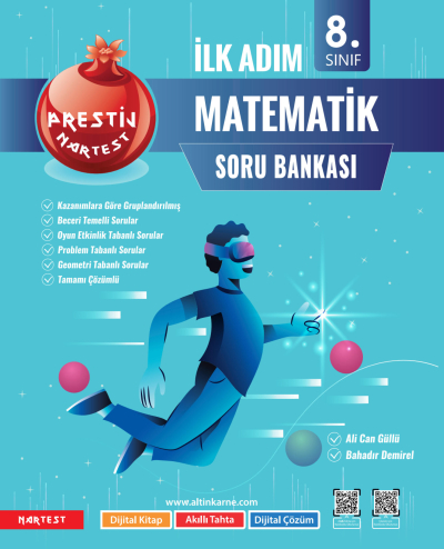 8. Sınıf Prestij İlk Adım Matematik Soru Bankası Nartest Yayınevi ANKA Fotokopi