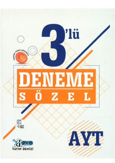 AYT Sözel 3 lü Deneme Video Çözümlü ANKA Fotokopi