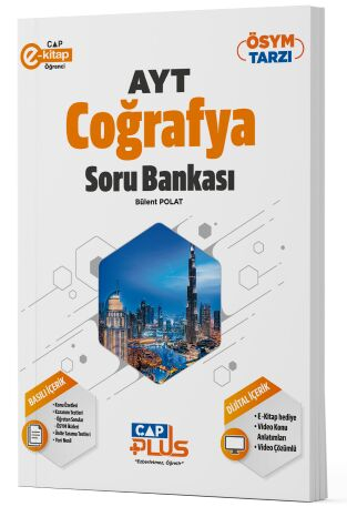 AYT Coğrafya Plus Soru Bankası Çap Yayınları ANKA Fotokopi