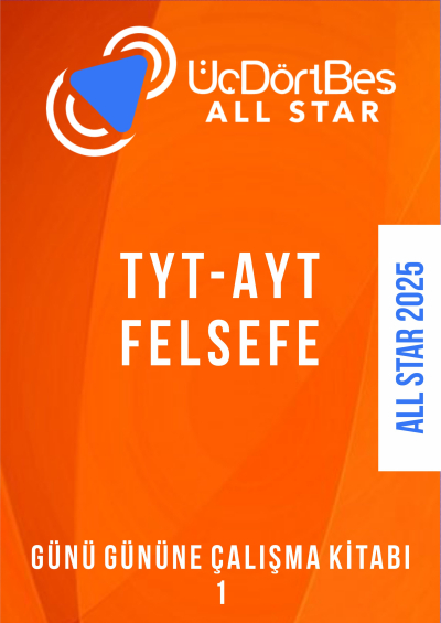 ALL STAR TYT- AYT FELSEFE Günü Gününe Çalışma Kitabı (1) ANKA Fotokopi