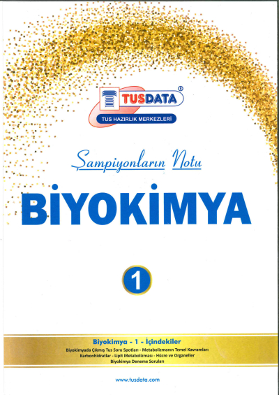 Biyokimya 1 Şampiyonların Notu Tusdata ANKA Fotokopi