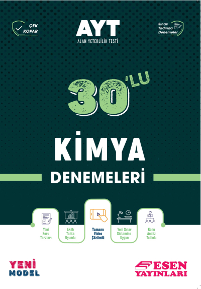 AYT 30'lu Kimya Denemeleri ANKA Fotokopi