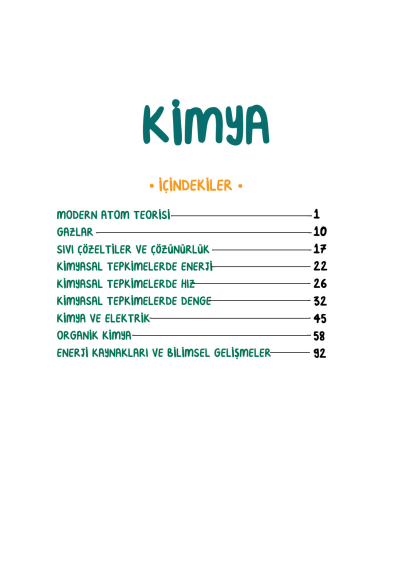 AYT Kimya Vip Notlar Vin Kampüs