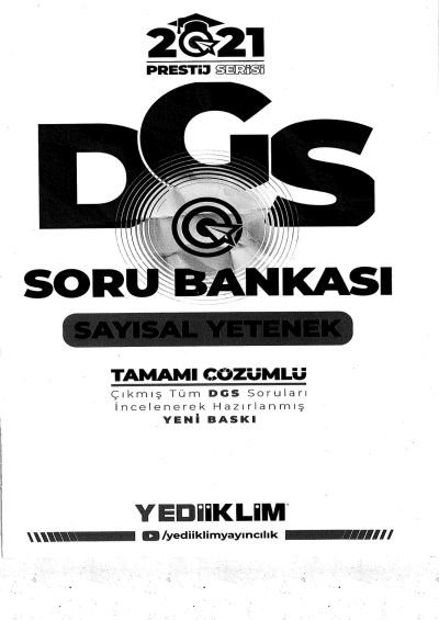 PRESTİJ SAYISAL YETENEK SORU BANKASI ANKA Fotokopi