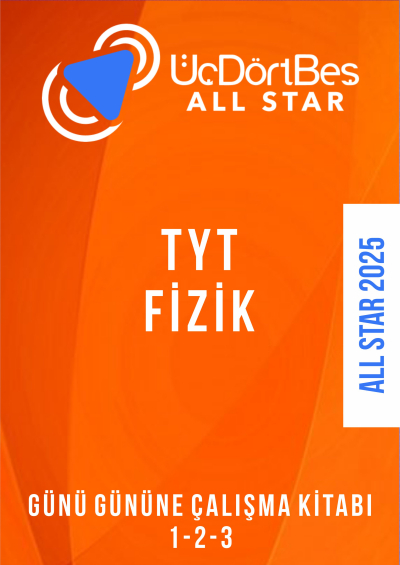 ALL STAR TYT FİZİK Günü Gününe Çalışma Kitabı (1-2-3 Hepsi Bir Arada)