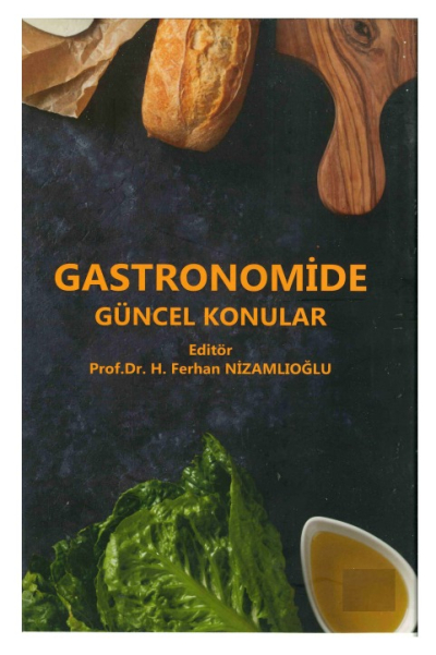 Gastronomide Güncel Konular Ferhan Nizamlıoğlu ANKA Fotokopi
