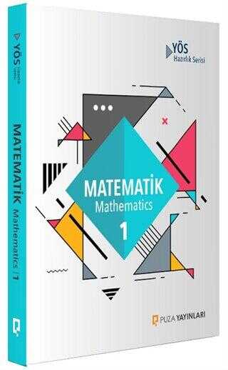 YÖS Hazırlık Serisi Mathematics 1 Puza Yayınları ANKA Fotokopi
