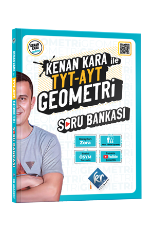 2024 Kenan Kara İle TYT-AYT Geometri Soru Bankası KR Akademi Yayınları ANKA Fotokopi