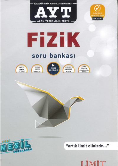 AYT YENİ NESİL FİZİK SORU BANKASI ANKA Fotokopi