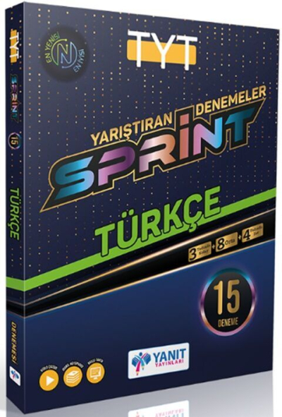 TYT Türkçe Sprint 15 Deneme Yanıt Yayınları ANKA Fotokopi