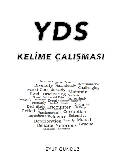 YDS - YDT KELİME ÇALIŞMASI ANKA Fotokopi
