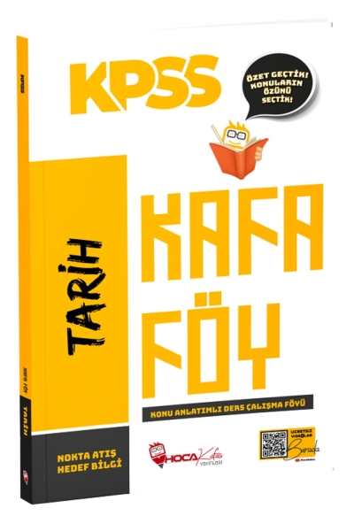 KPSS Tarih Konu Anlatımlı Kafa Föy Hoca Kafası ANKA Fotokopi