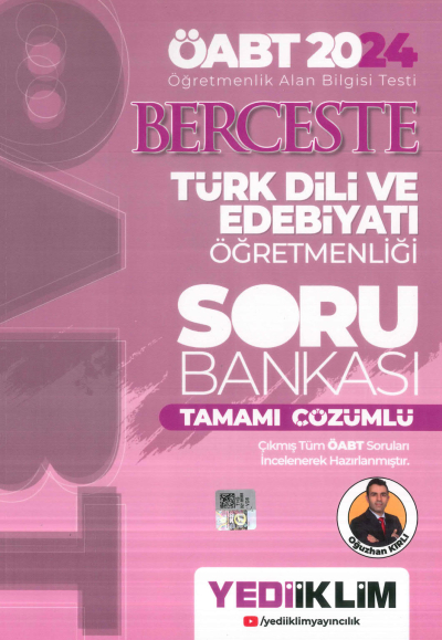 ÖABT TÜRK DİLİ VE EDEBİYATI BERCESTE TAMAMI ÇÖZÜMLÜ SORU BANKASI ANKA Fotokopi