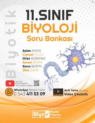 11. Sınıf Biyoloji Soru Bankası Biyotik Yayınları ANKA Fotokopi