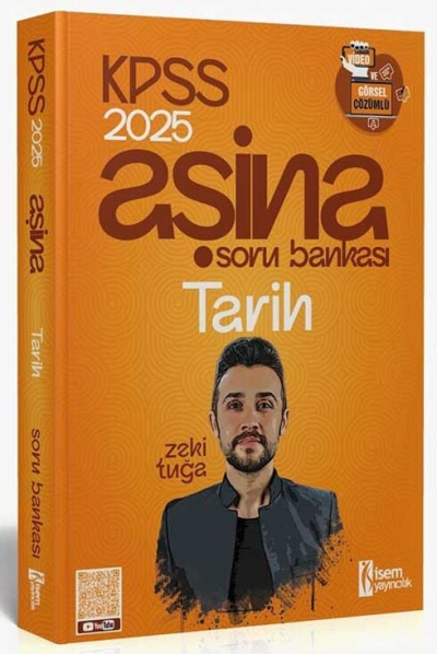 2025 KPSS Tarih Aşina Soru Bankası Çözümlü İsem Yayınları ANKA Fotokopi