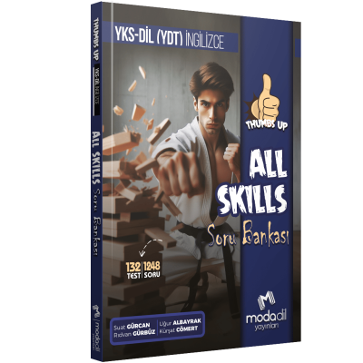 YKS DİL Thumbs Up All Skills Soru Bankası Modadil Yayınları ANKA Fotokopi